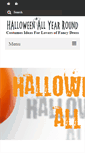 Mobile Screenshot of halloweenallyearround.com